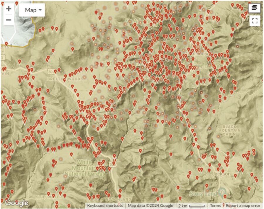 Hikers aid study on climate change, Applachian Trail